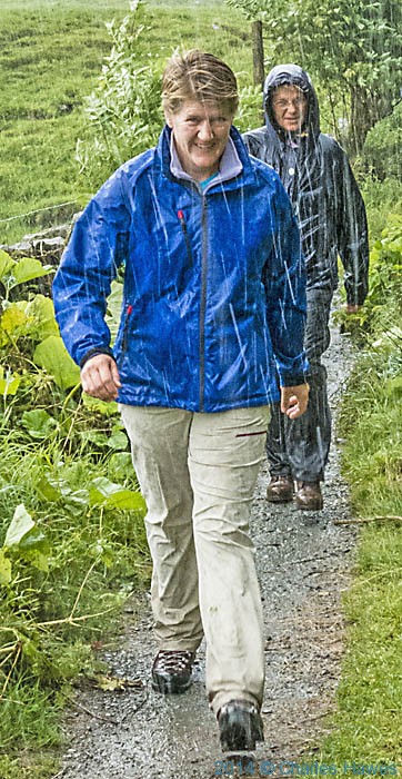Charles Hawes walks the Dales Way with Clare Balding for BBC Ramblings
